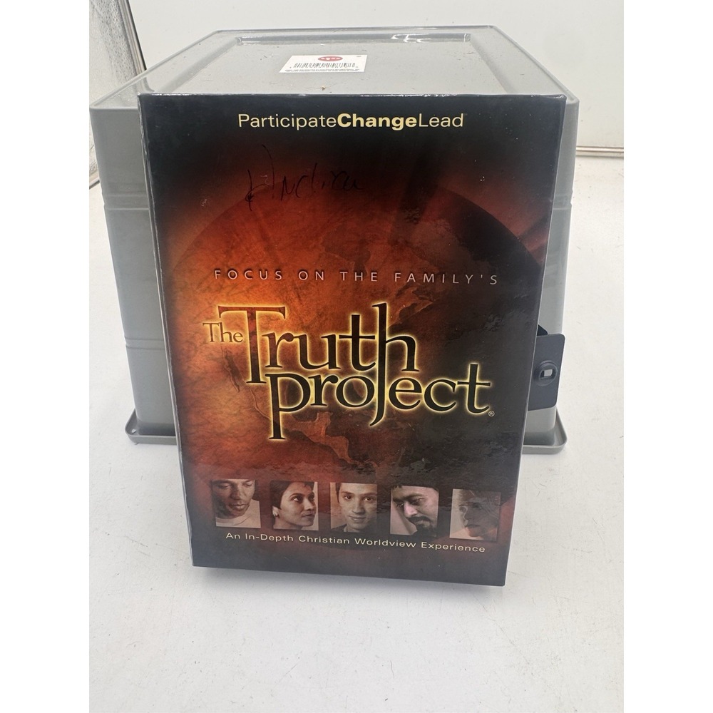 Focus on the Family The Truth Project DVD Set Christian Bible Study New Open Box